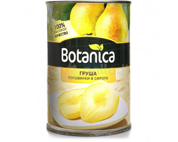 Груши в сиропе половинки Botanica 425 мл 5 шт