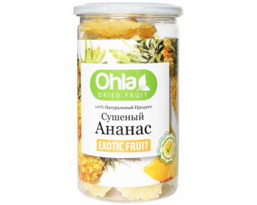 Ананас сушёный в банке Ohla 400 гр 5 шт