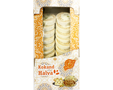 Халва узбекская "Kokand halva" белая сливочная 300 гр