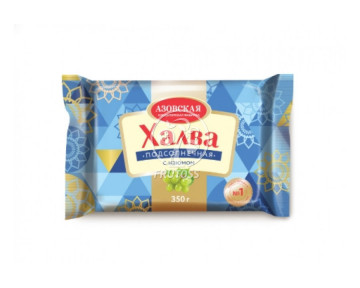 Халва подсолнечная с изюмом 350 гр